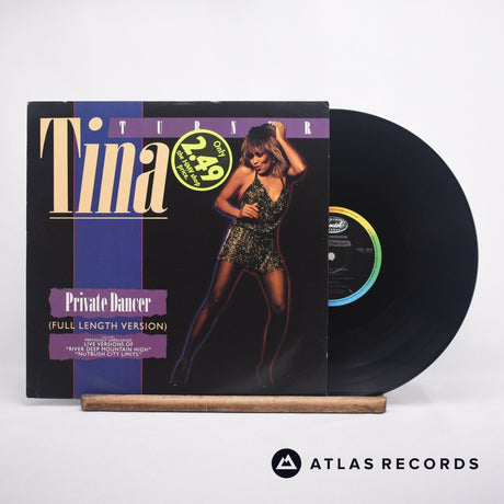 Tina Turner Private Dancer 12" Vinyl Record - Front Cover & Record