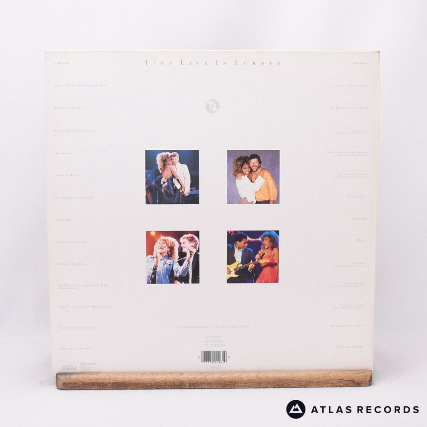 Tina Turner - Tina Live In Europe - Gatefold Booklet 2 x LP Vinyl Record - EX/EX