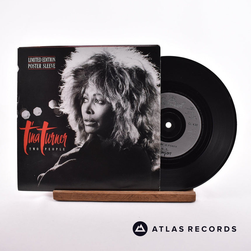 Tina Turner Two People 7" Vinyl Record - Front Cover & Record