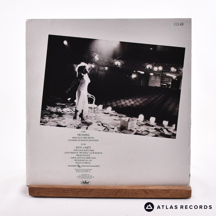 Tina Turner - Two People - Limited Edition Poster Sleeve 7" Vinyl Record - EX/EX