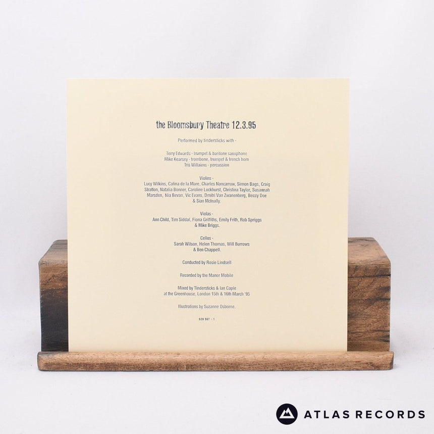 Tindersticks - The Bloomsbury Theatre 12.3.95 - A B 2 x 10" Vinyl Record - EX/EX