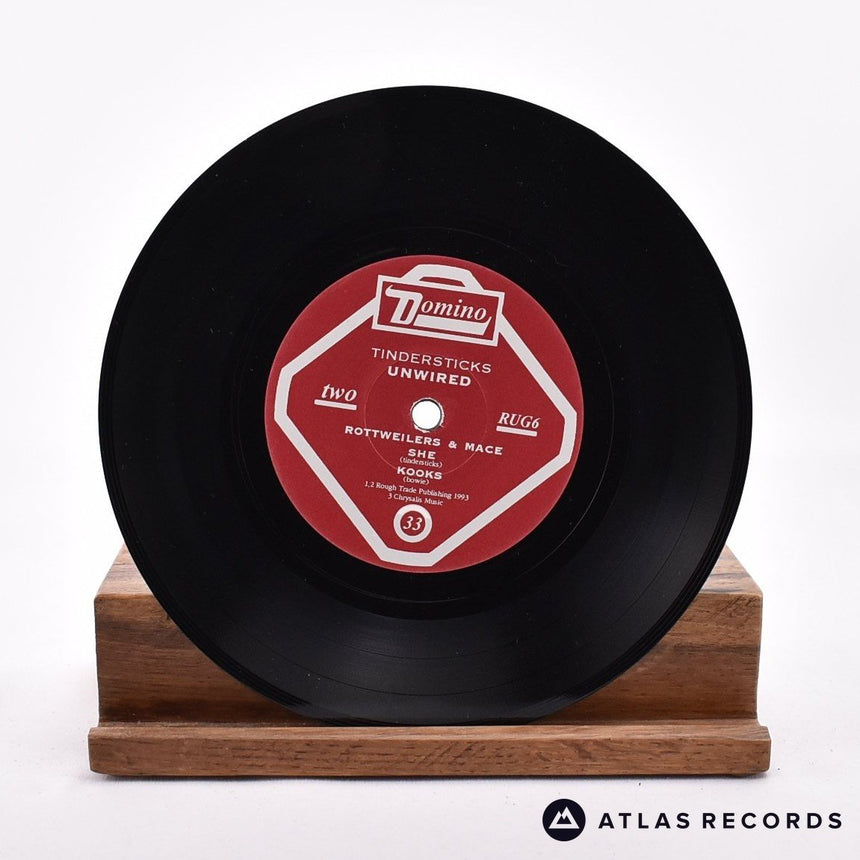 Tindersticks - Unwired - Die-Cut Sleeve 7" Vinyl Record - EX/EX