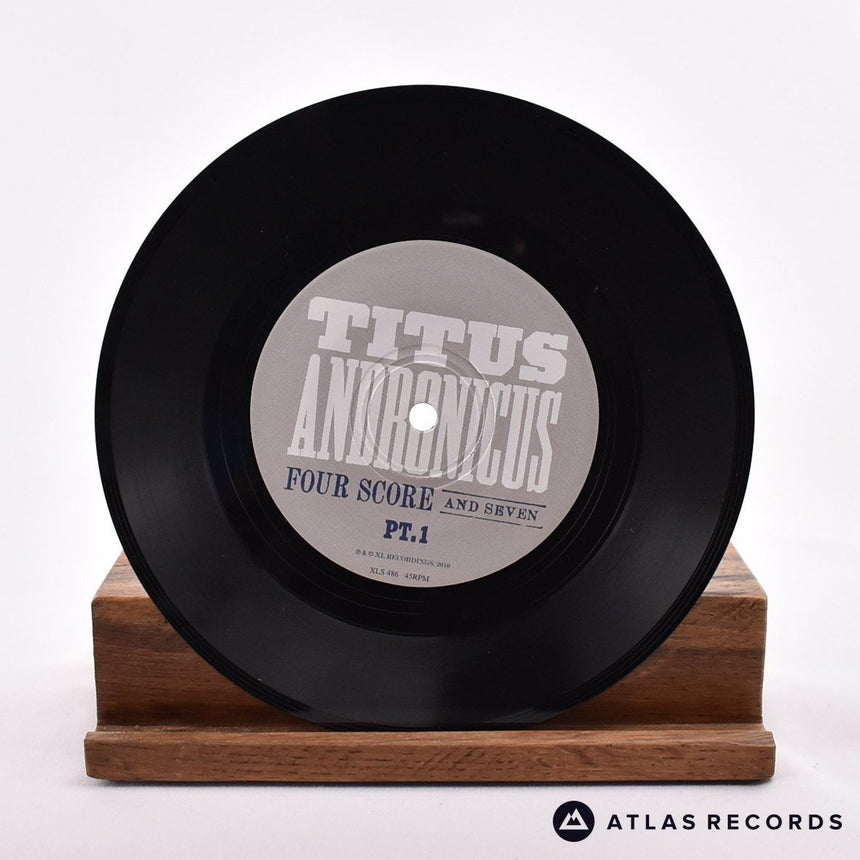 Titus Andronicus - Four Score And Seven - Signed 7" Vinyl Record - NM/NM