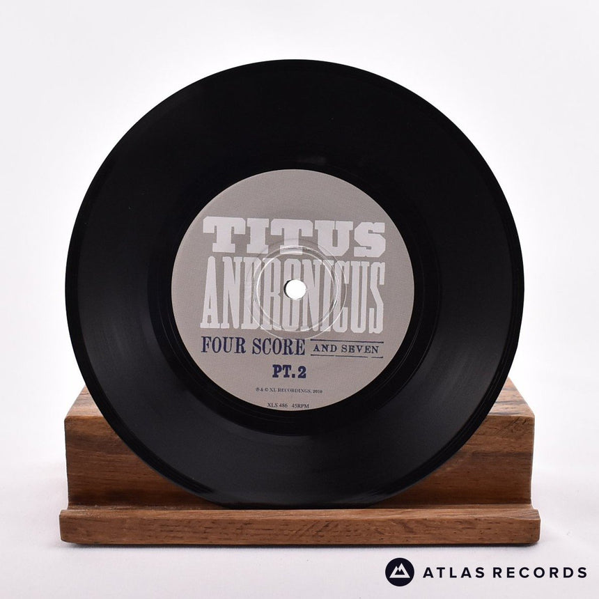 Titus Andronicus - Four Score And Seven - Signed 7" Vinyl Record - NM/NM