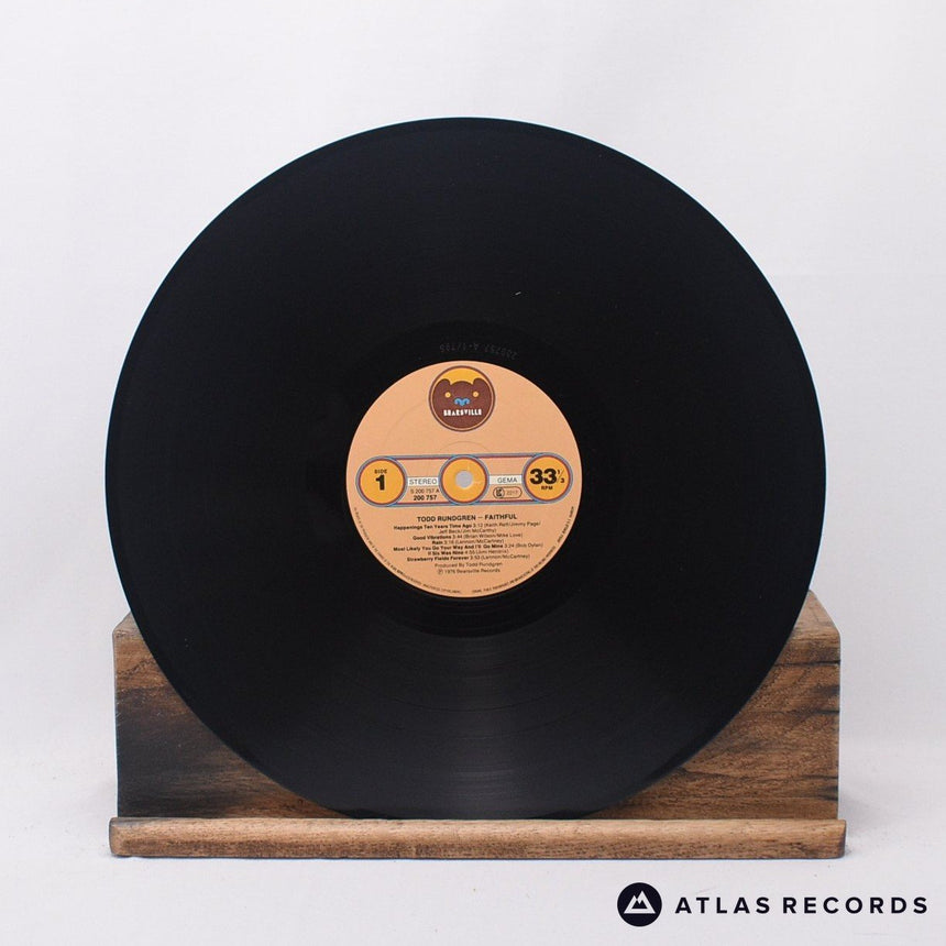 Todd Rundgren - Faithful - LP Vinyl Record - VG+/EX