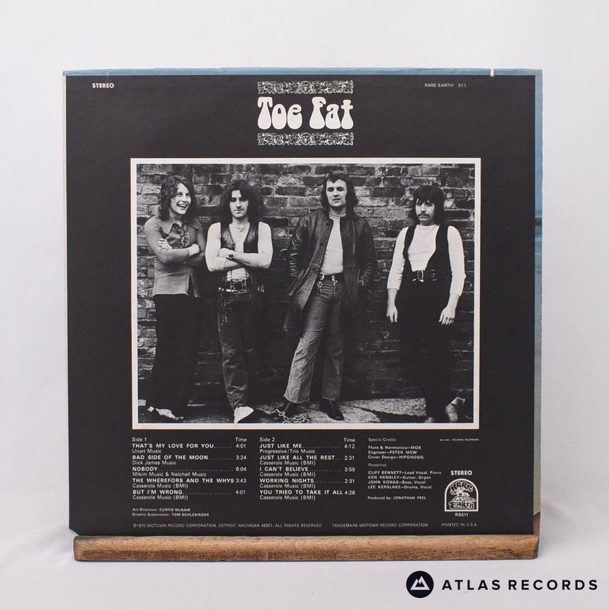 Toe Fat - Toe Fat - Us -1 -1 LP Vinyl Record - VG+/EX