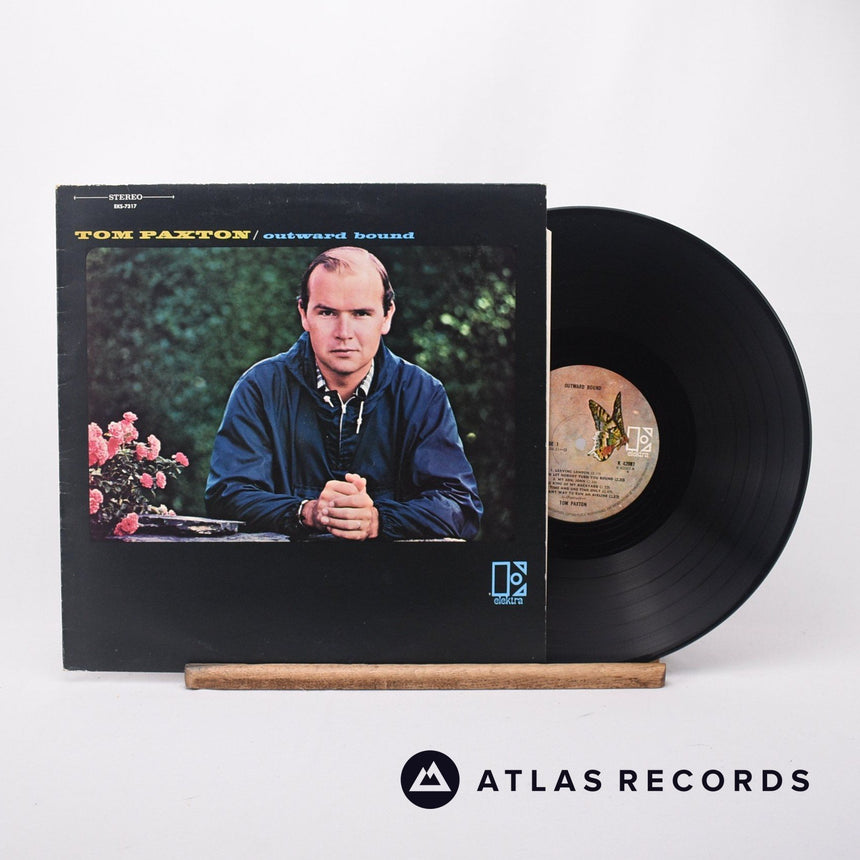 Tom Paxton Outward Bound LP Vinyl Record - Front Cover & Record