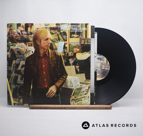 Tom Petty And The Heartbreakers Hard Promises LP Vinyl Record - Front Cover & Record