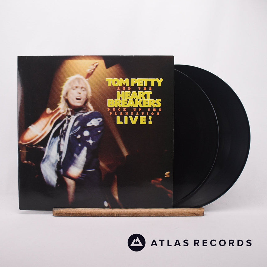 Tom Petty And The Heartbreakers Pack Up The Plantation - Live 2 x LP Vinyl Record - Front Cover & Record