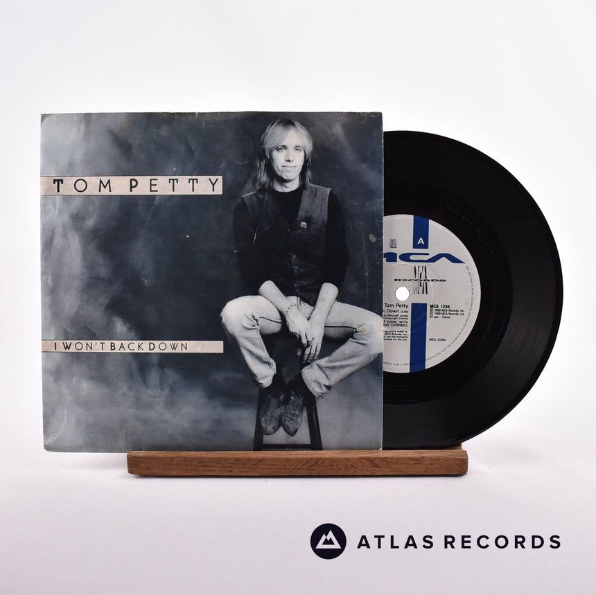 Tom Petty I Won't Back Down 7" Vinyl Record - Front Cover & Record