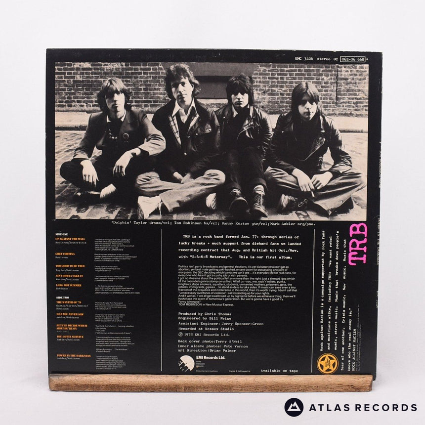 Tom Robinson Band - Power In The Darkness - Stencils LP Vinyl Record - VG+/EX