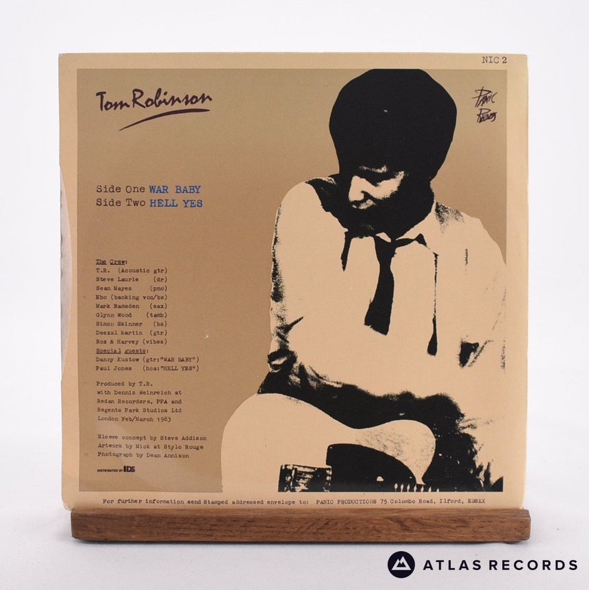 Tom Robinson - War Baby - 7" Vinyl Record - VG+/EX