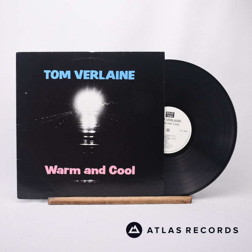 Tom Verlaine Warm And Cool LP Vinyl Record - Front Cover & Record