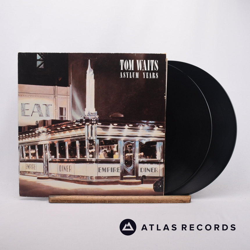 Tom Waits Asylum Years 2 x LP Vinyl Record - Front Cover & Record