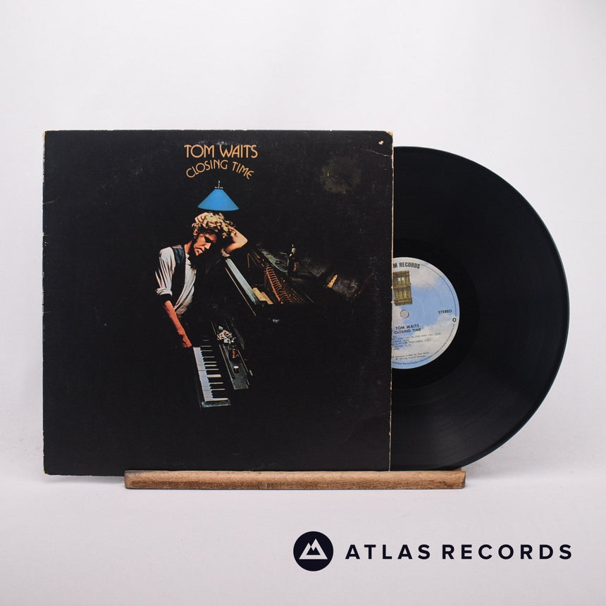 Tom Waits Closing Time LP Vinyl Record - Front Cover & Record