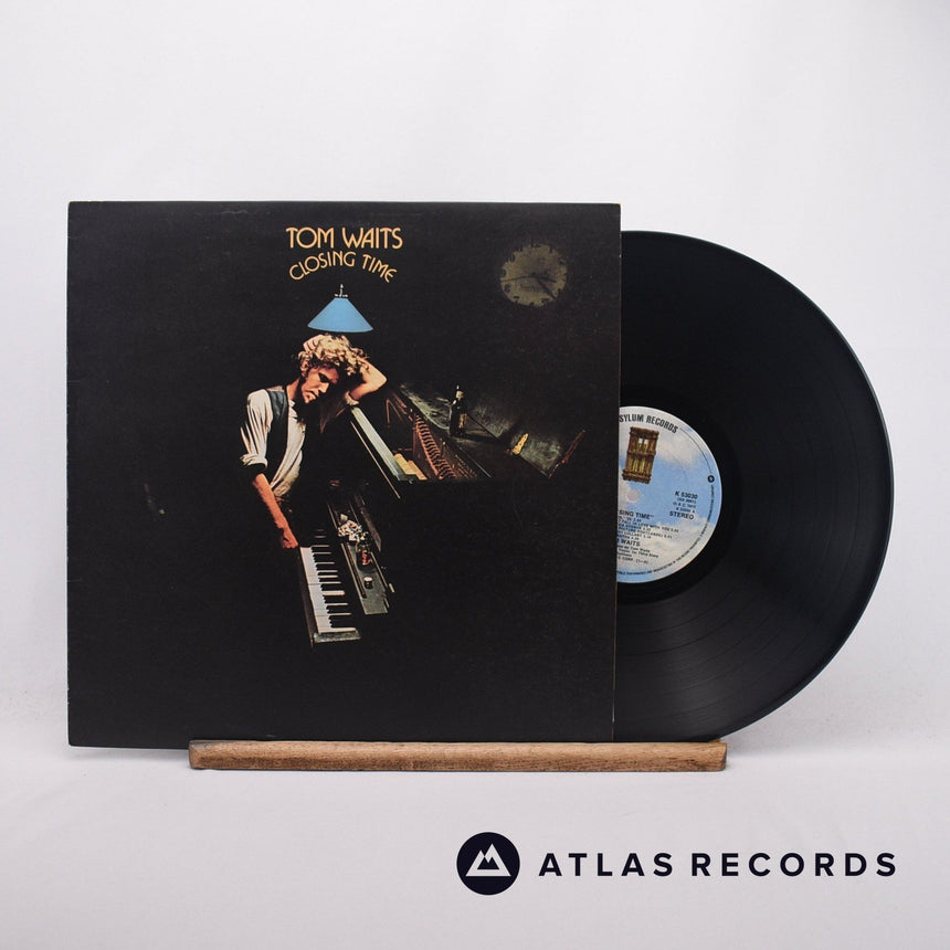 Tom Waits Closing Time LP Vinyl Record - Front Cover & Record
