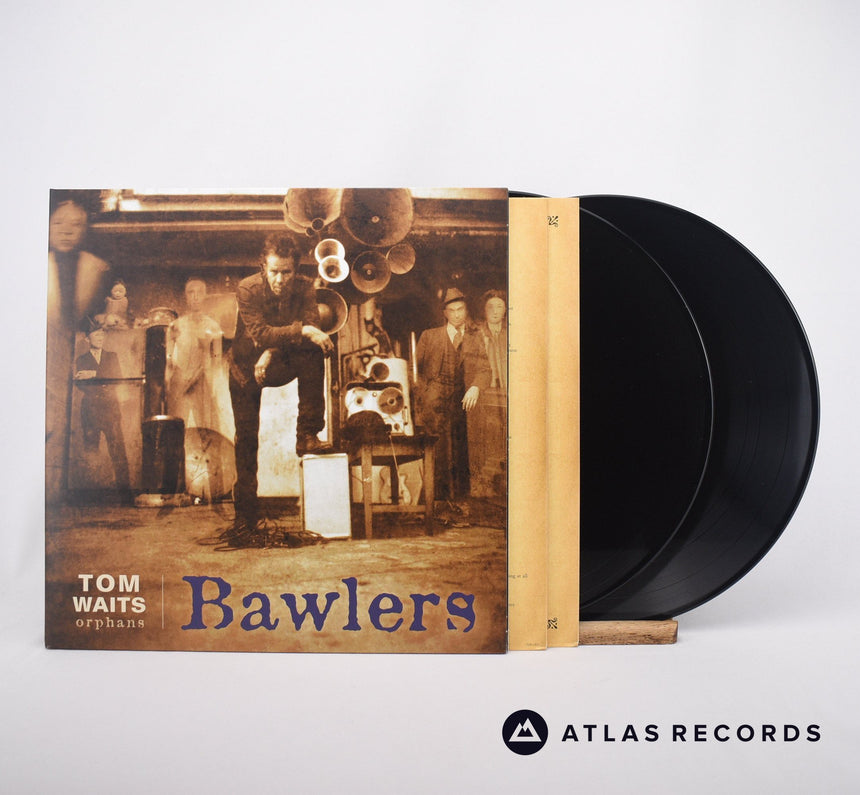Tom Waits Orphans: Bawlers 2 x LP Vinyl Record - Front Cover & Record