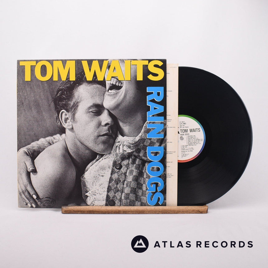 Tom Waits Rain Dogs LP Vinyl Record - Front Cover & Record
