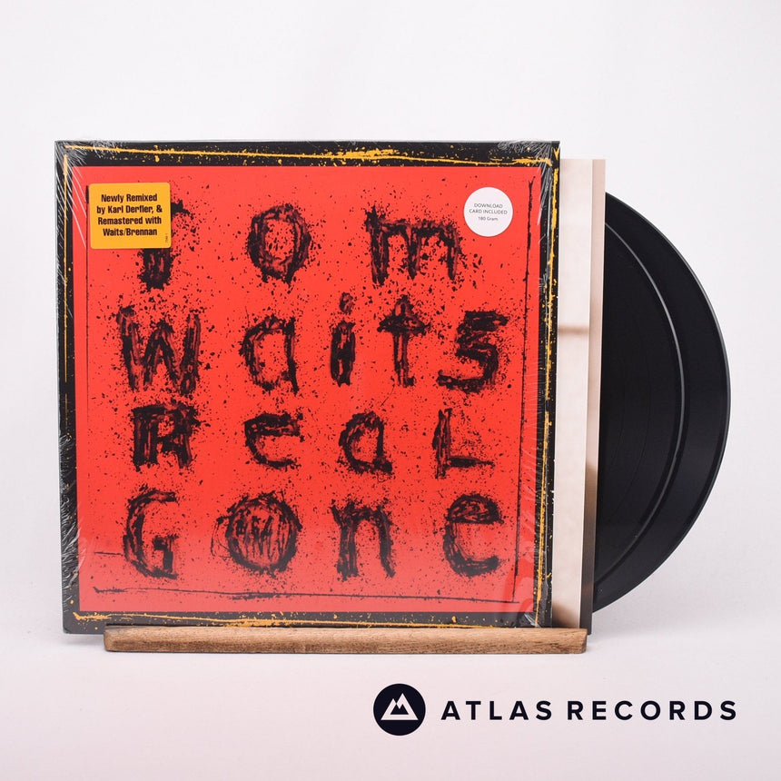 Tom Waits Real Gone 2 x LP Vinyl Record - Front Cover & Record