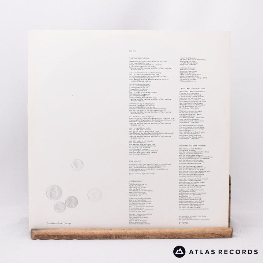 Tom Waits - Small Change - Repress A1 B1 LP Vinyl Record - EX/EX