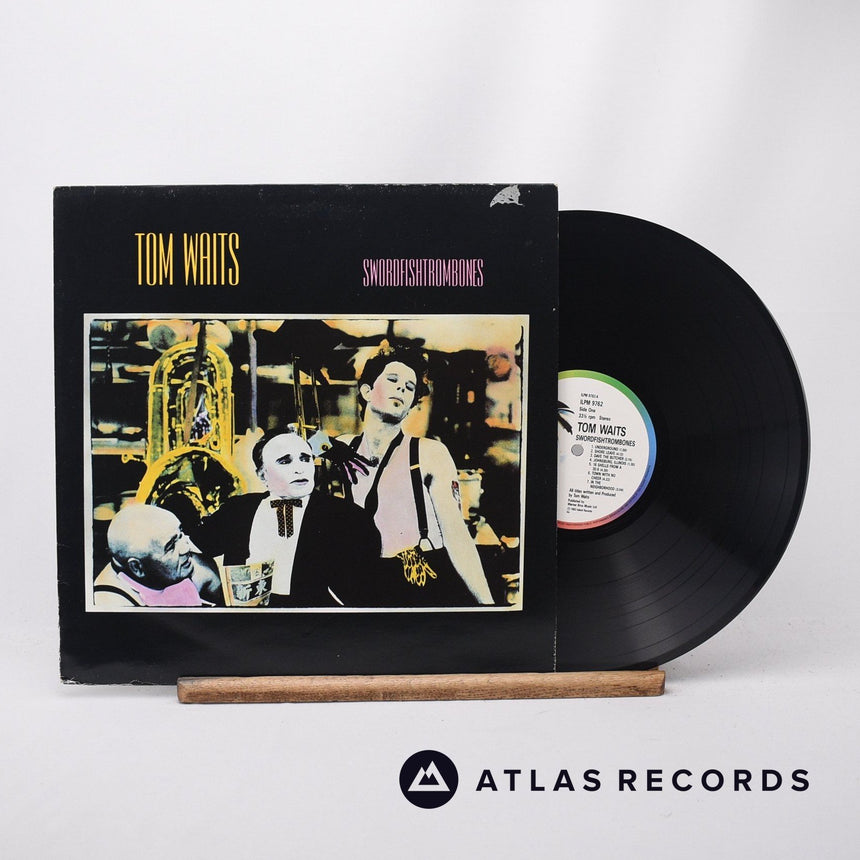 Tom Waits Swordfishtrombones LP Vinyl Record - Front Cover & Record