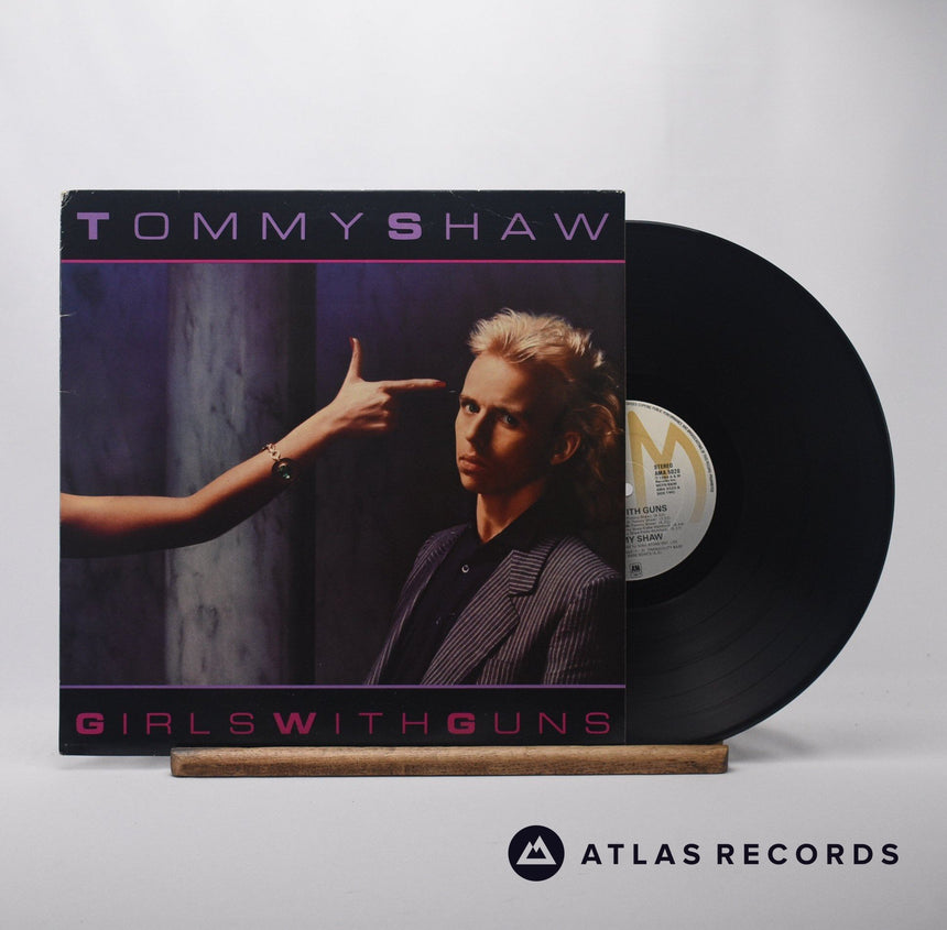 Tommy Shaw Girls With Guns LP Vinyl Record - Front Cover & Record