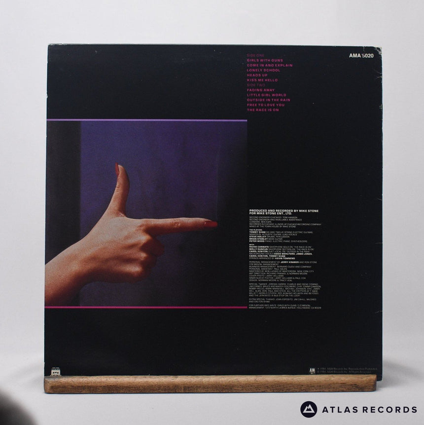 Tommy Shaw - Girls With Guns - LP Vinyl Record - VG+/NM