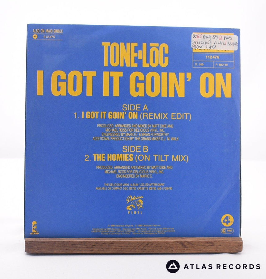 Tone Loc - I Got It Goin' On - 7" Vinyl Record - EX/VG+