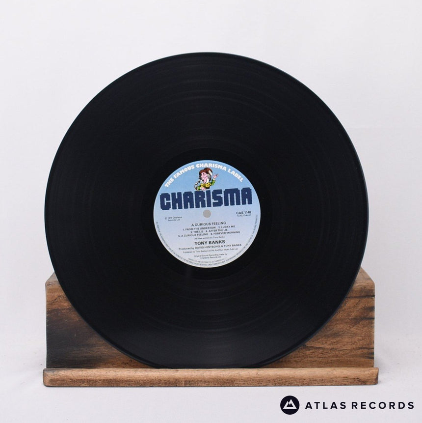 Tony Banks - A Curious Feeling - Embossed Sleeve LP Vinyl Record - EX/EX