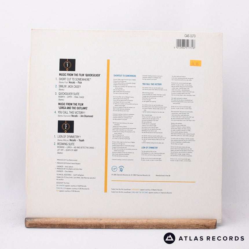 Tony Banks - Soundtracks - LP Vinyl Record - VG+/EX