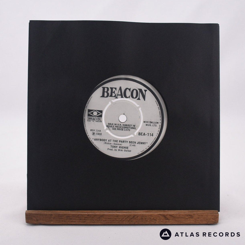 Tony Ritchie Anybody At The Party Seen Jenny 7" Vinyl Record - In Sleeve