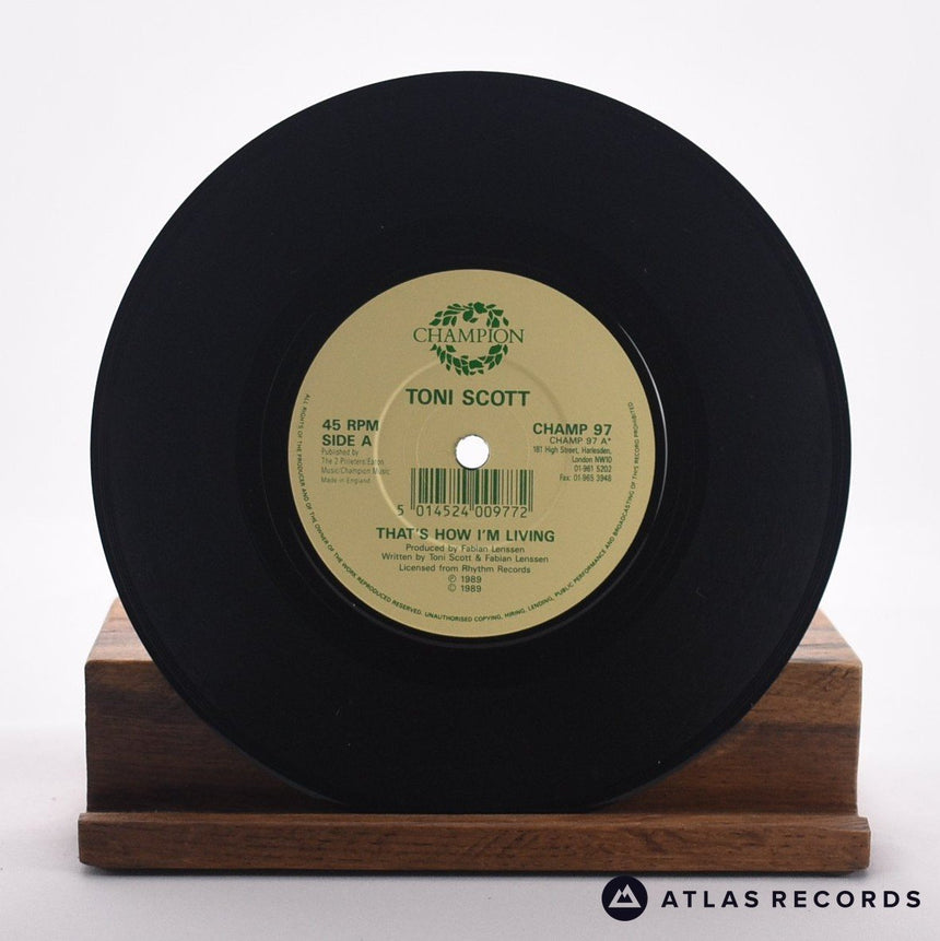 Tony Scott - That's How I'm Living - 7" Vinyl Record - VG+/VG+