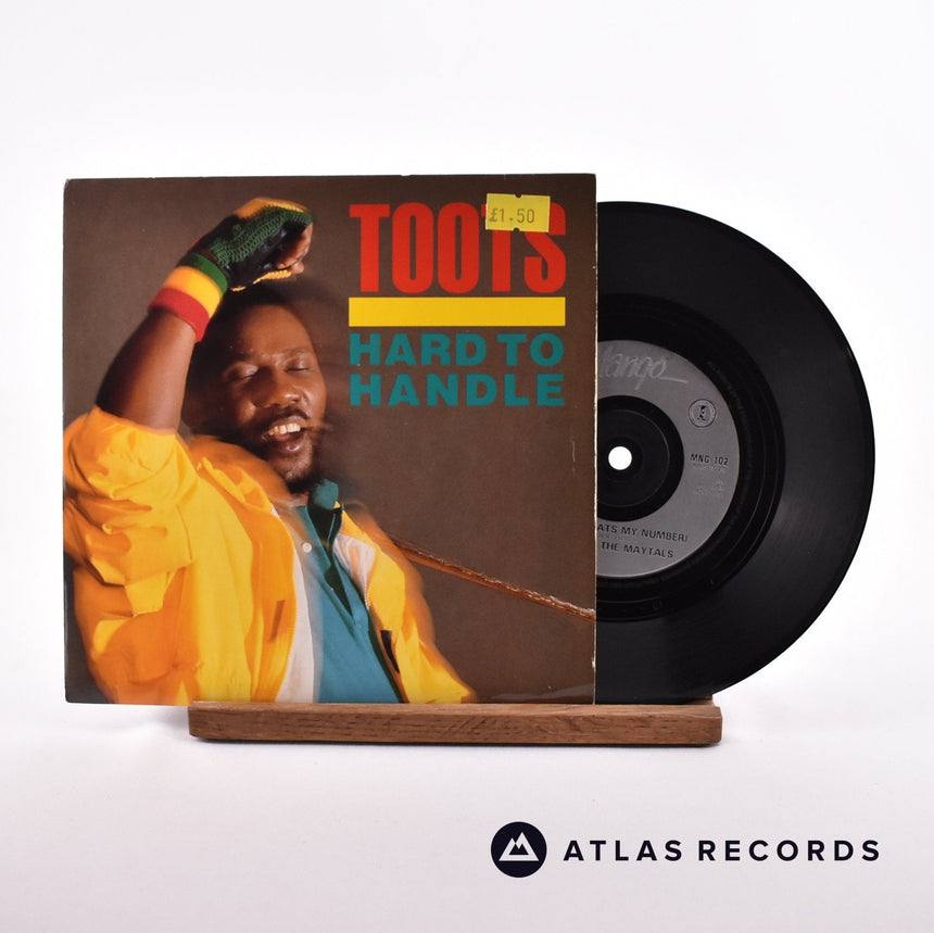 Toots Hibbert Hard To Handle 7" Vinyl Record - Front Cover & Record