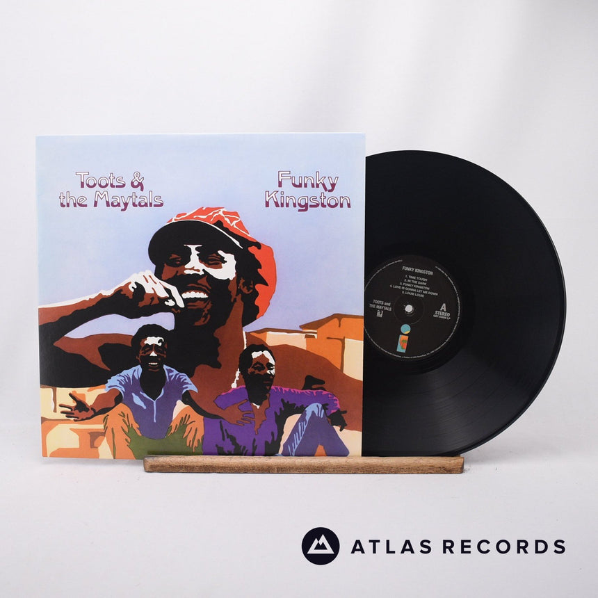 Toots & The Maytals Funky Kingston LP Vinyl Record - Front Cover & Record