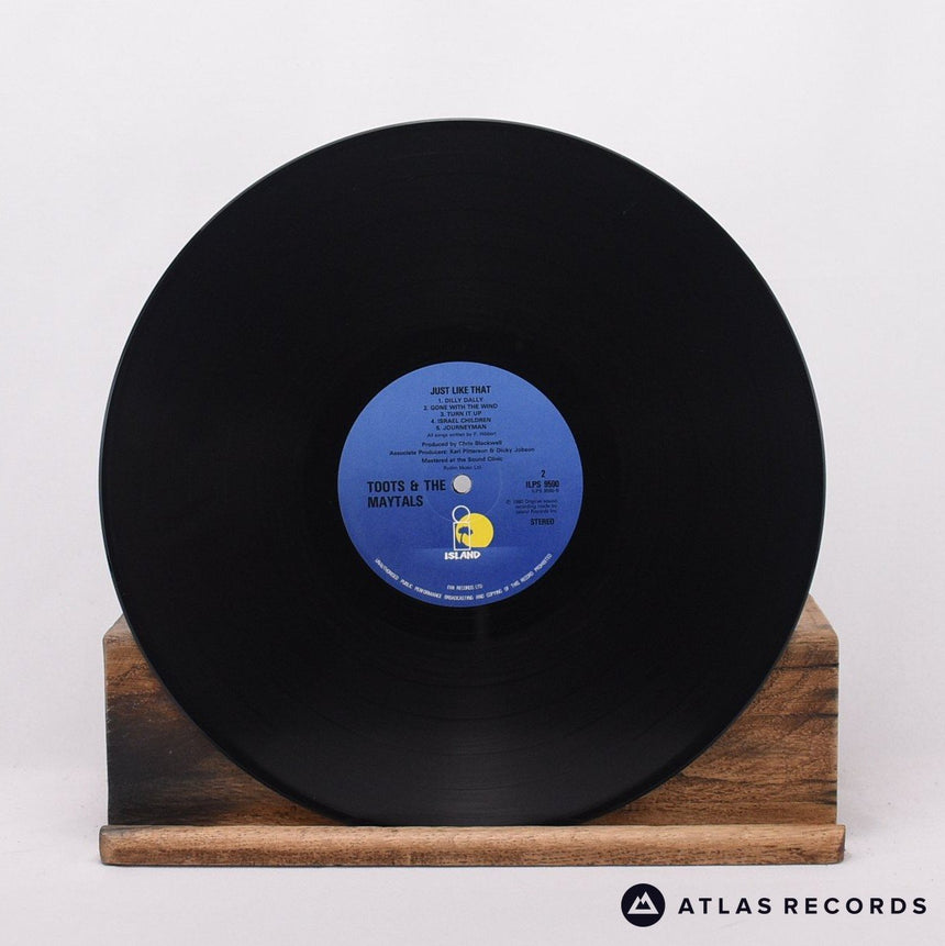 Toots & The Maytals - Just Like That - LP Vinyl Record - EX/EX