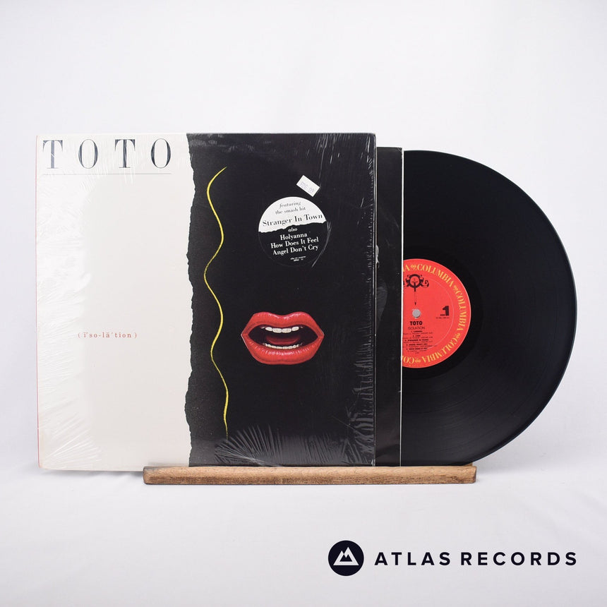 Toto Isolation LP Vinyl Record - Front Cover & Record