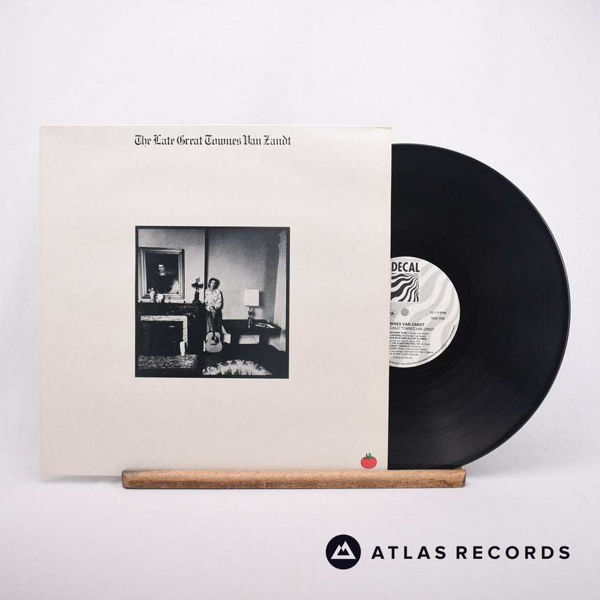 Townes Van Zandt The Late Great Townes Van Zandt LP Vinyl Record - Front Cover & Record