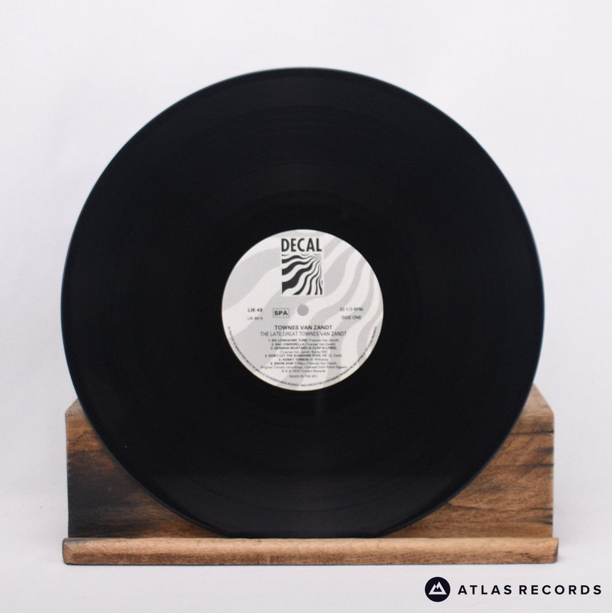 Townes Van Zandt - The Late Great Townes Van Zandt - LP Vinyl Record - EX/EX