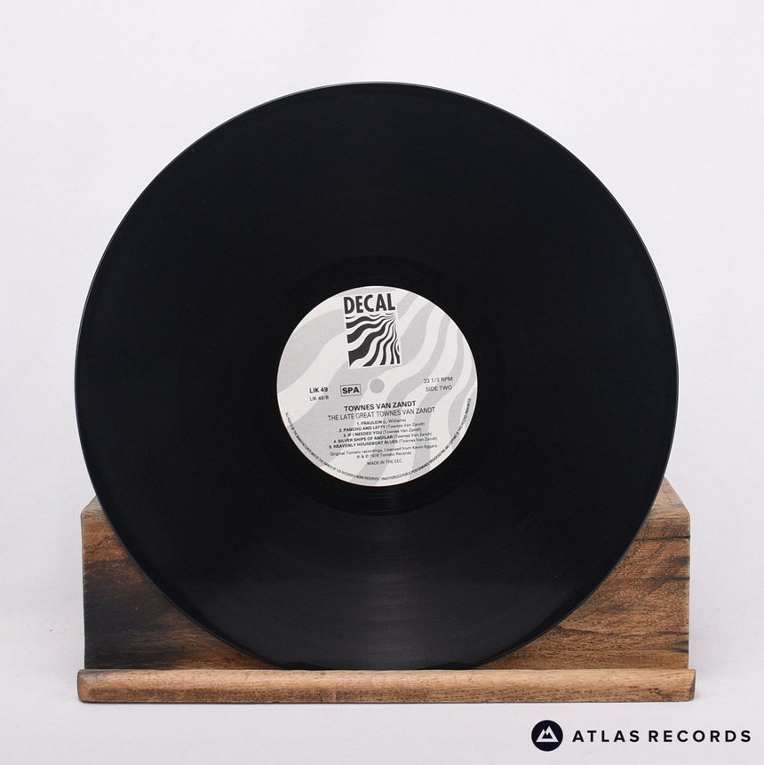 Townes Van Zandt - The Late Great Townes Van Zandt - LP Vinyl Record - EX/EX