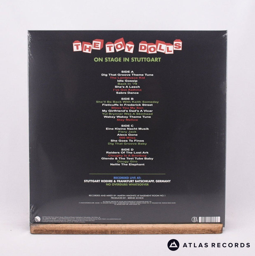 Toy Dolls - On Stage In Stuttgart - Yellow Reissue Double LP Vinyl Record - NEW