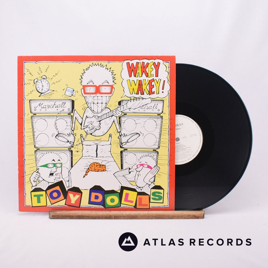 Toy Dolls Wakey Wakey! LP Vinyl Record - Front Cover & Record