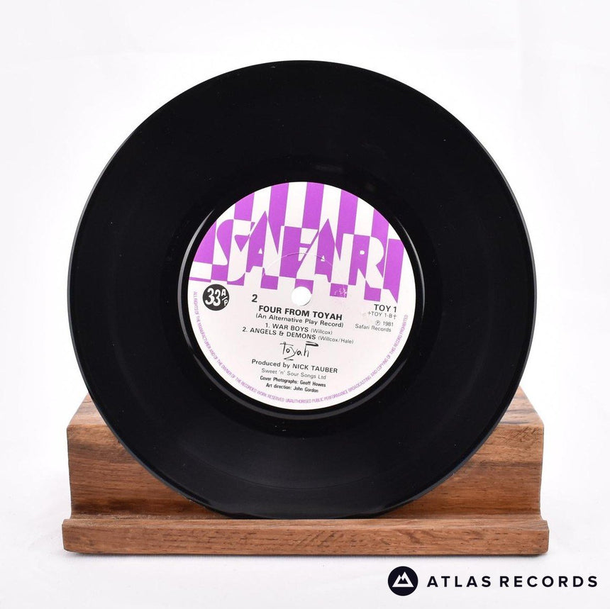 Toyah - Four From Toyah - 7" EP Vinyl Record - EX/EX