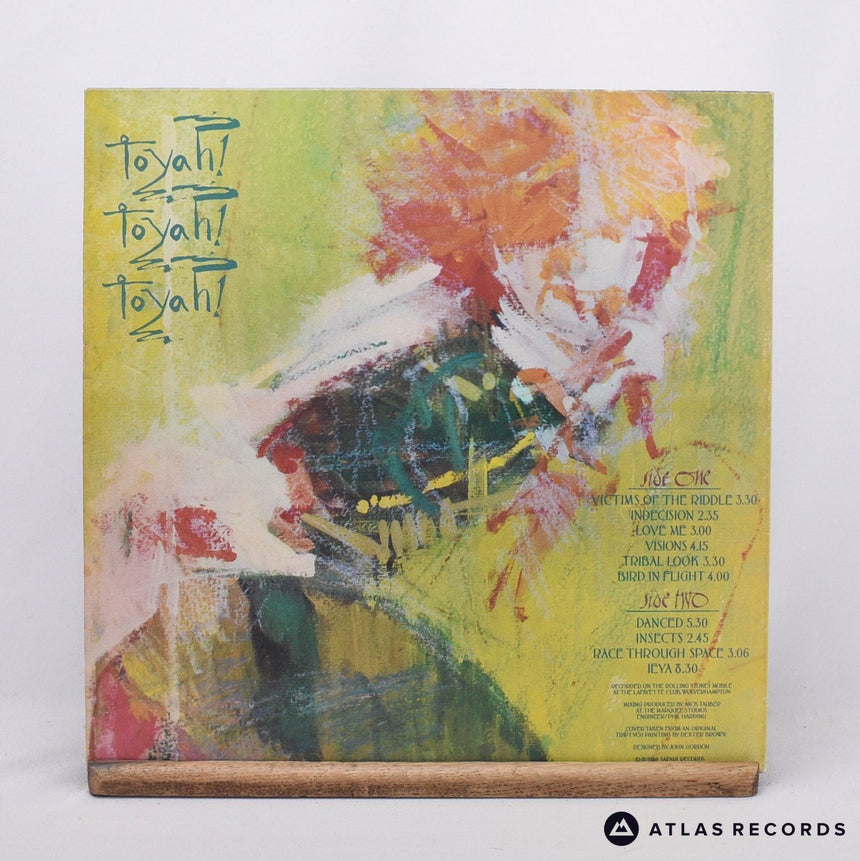 Toyah - Toyah! Toyah! Toyah! - Textured Sleeve LP Vinyl Record - EX/EX