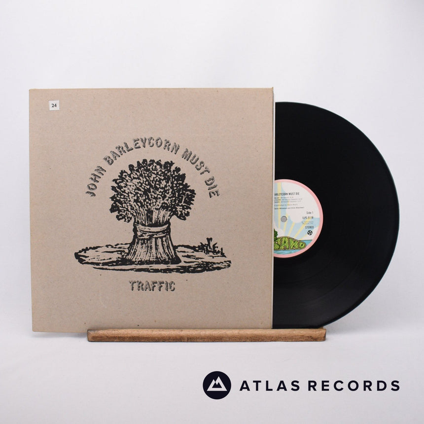 Traffic John Barleycorn Must Die LP Vinyl Record - Front Cover & Record