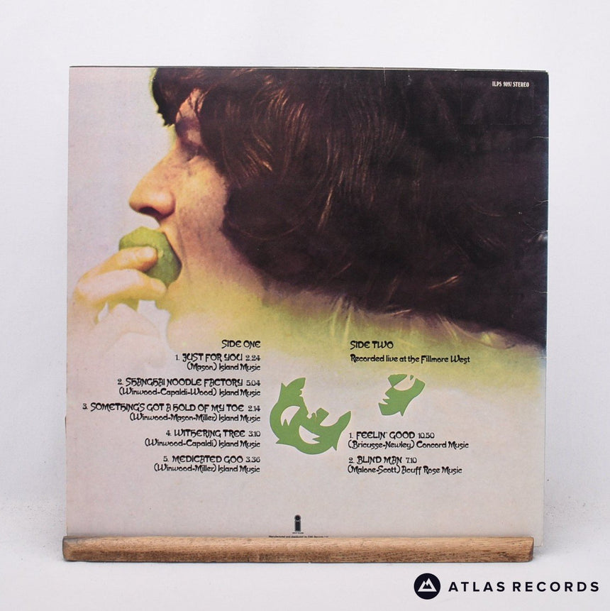 Traffic - Last Exit - Reissue LP Vinyl Record - EX/EX