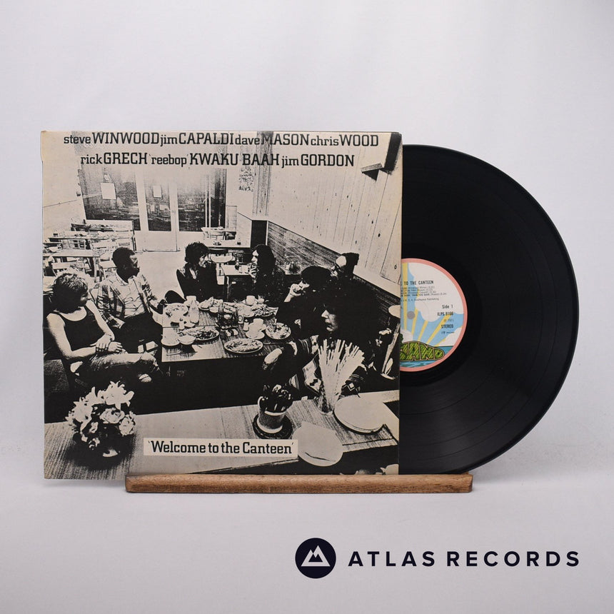 Traffic Welcome To The Canteen LP Vinyl Record - Front Cover & Record