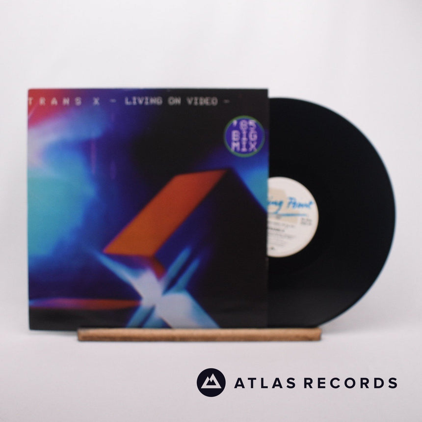 Trans-X Living On Video 12" Vinyl Record - Front Cover & Record