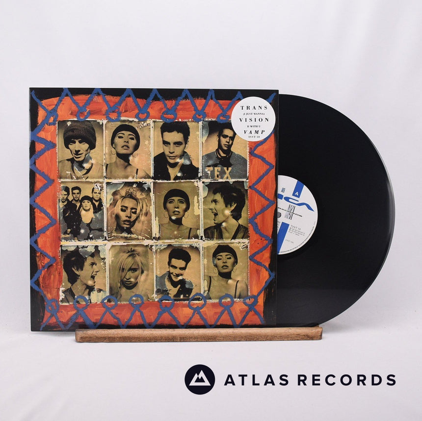 Transvision Vamp (I Just Wanna) B With U 12" Vinyl Record - Front Cover & Record