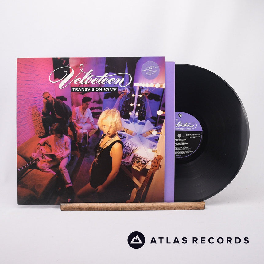 Transvision Vamp Velveteen LP Vinyl Record - Front Cover & Record