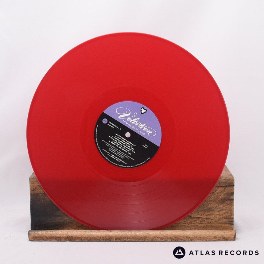 Transvision Vamp - Velveteen - Red Reissue LP Vinyl Record - NM/NM
